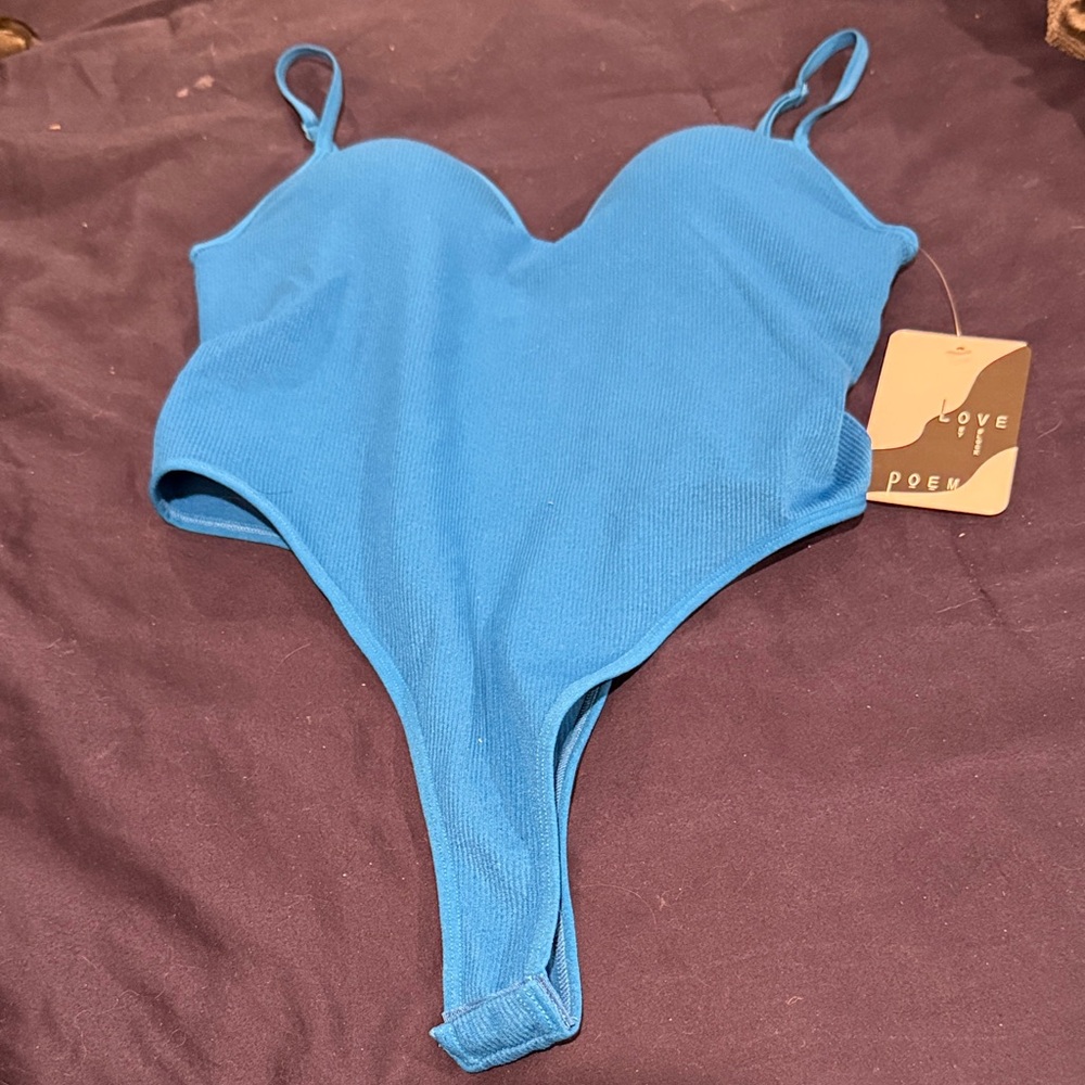 NWT Blue Bodysuit